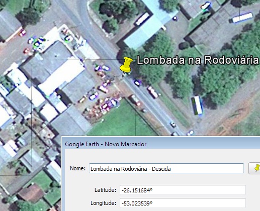 Local a ser cadastrado.