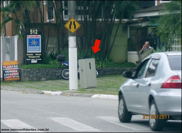 Foto do Radar em atividade....